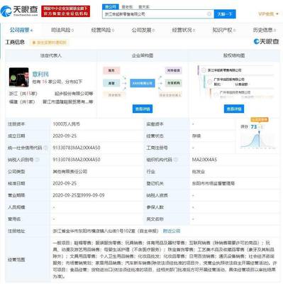 起步股份攜手辛巴進軍新零售 千萬元成立公司聚焦動漫游藝用品